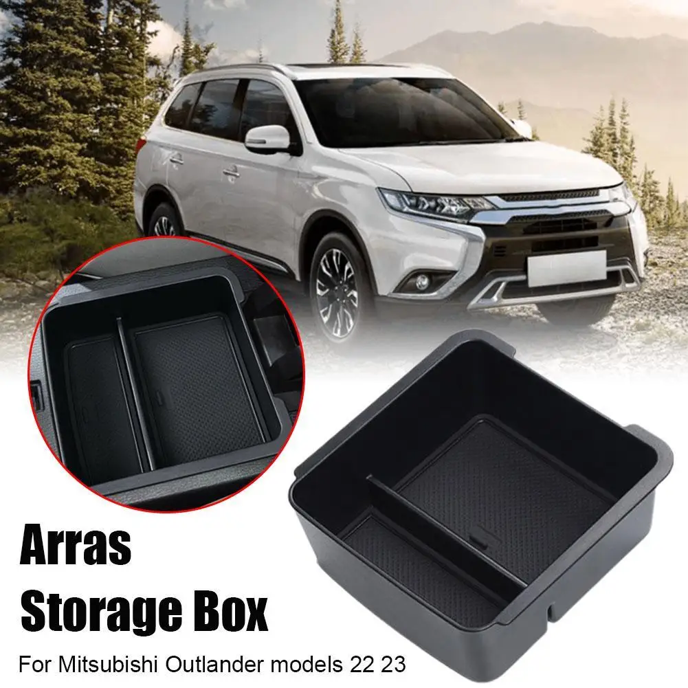 

Органайзер для центральной консоли автомобиля, лоток для Mitsubishi Outlander 2022 2023, коробка для аксессуаров, подлокотник Oragnizer, вторичная коробка для хранения