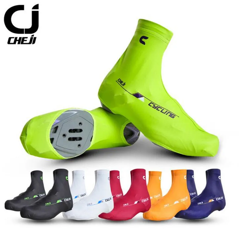

CHEJI MTB Cycling Shoe Cover Quick Dry Lycra Men Sports Sneaker MTB Bike road Cycling Overshoes Dustproof Shoe Covers