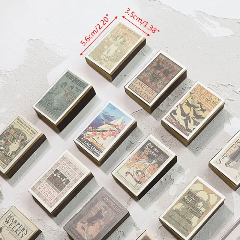 122 листов мини-блокнот для записей в стиле ретро |