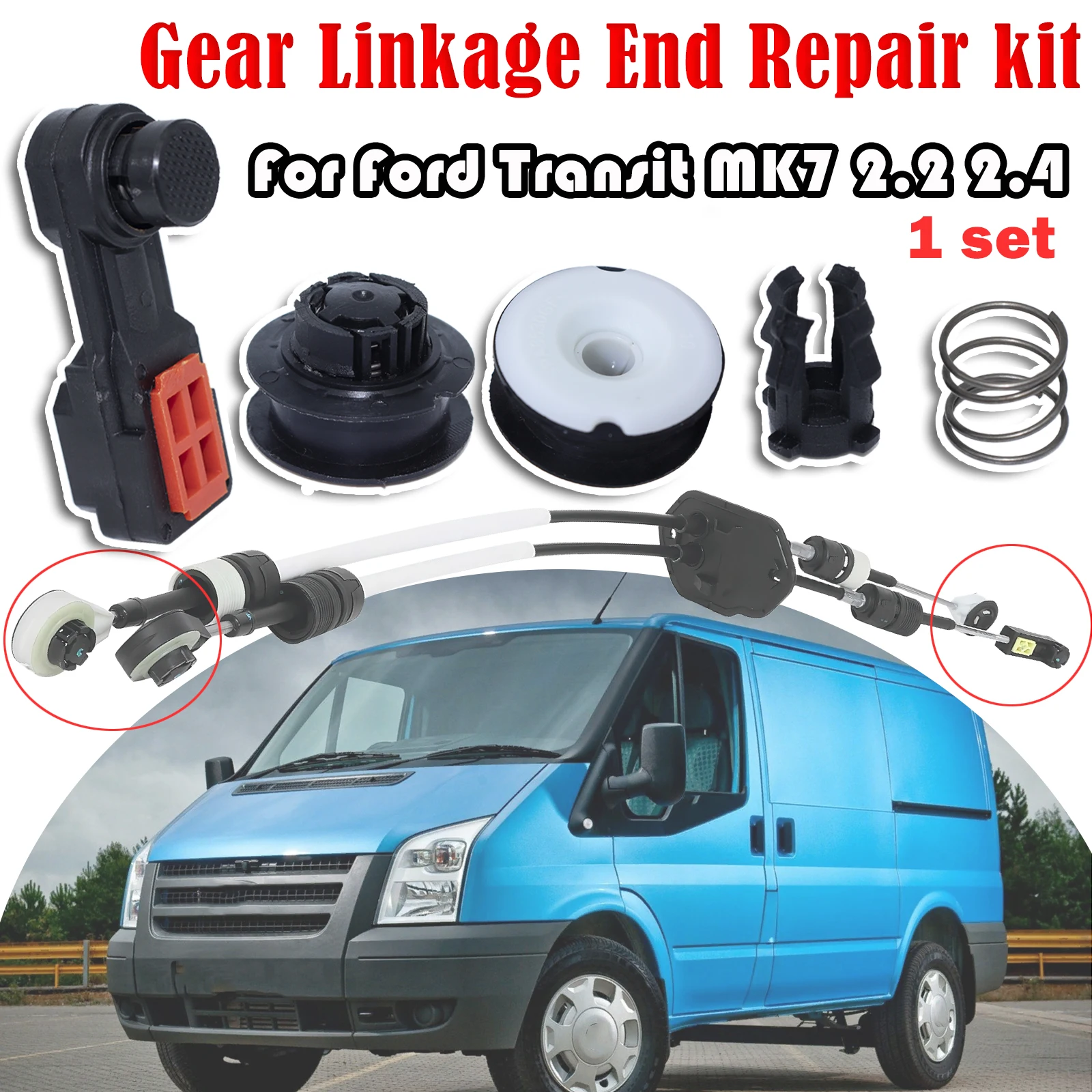 Комплект для ремонта наконечника рычага переключения передач Ford Transit MK7 2 TDCI RWD FWD