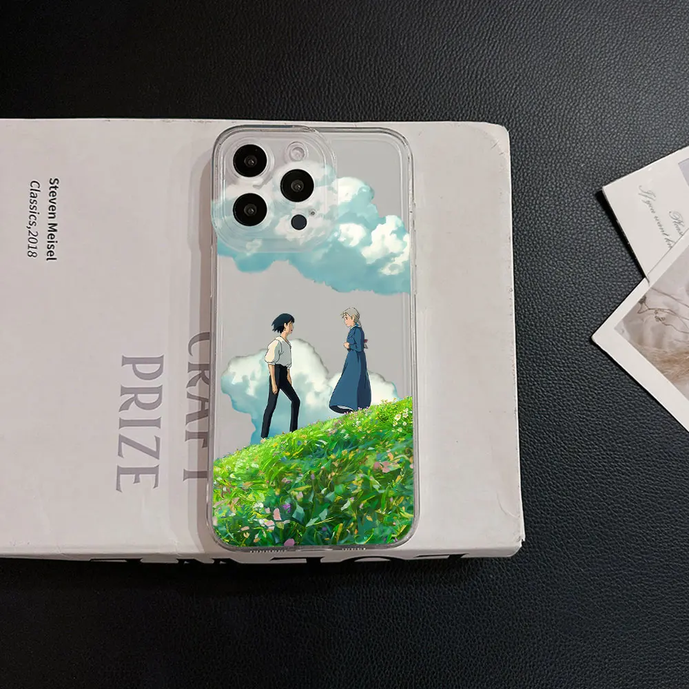 Фото Чехол для телефона Castle Movie M-Moving H-Howl's Samsung S25 S24 S23 S22 S21 S20 FE Note20 Note10 Plus Ultra Lite 5G Soft TPU Cover №5