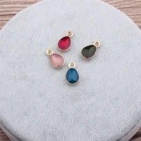 wholesale 30pcslot fashion pendants water drop pendant charms fit necklaces jewelry making