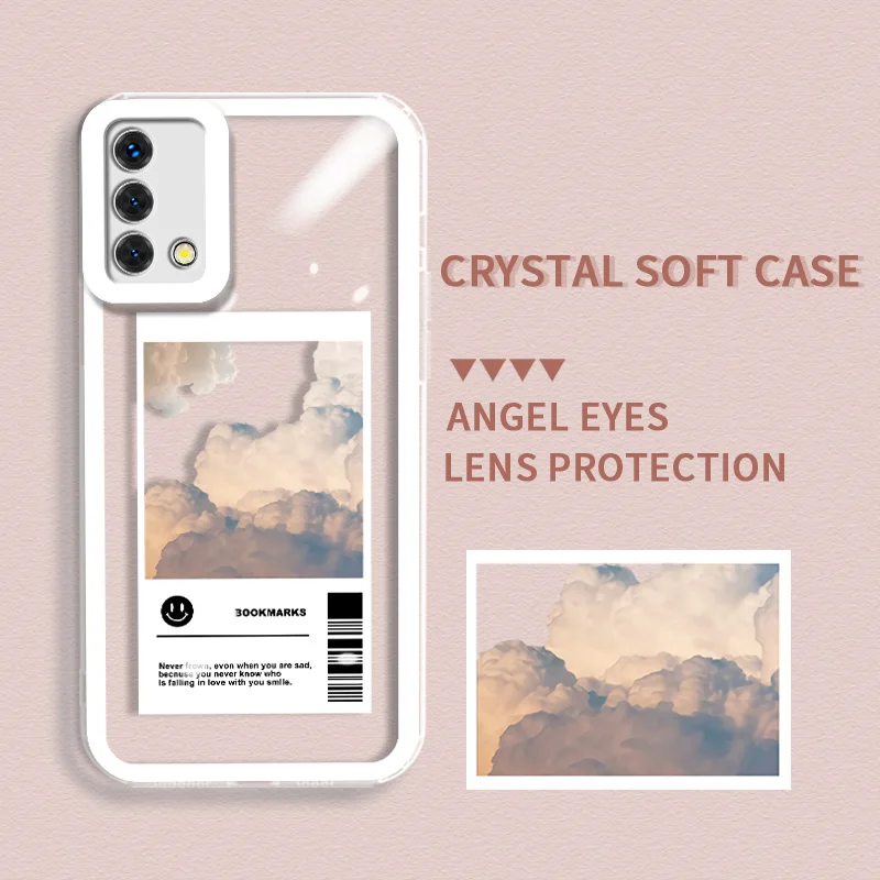 

Transparent Phone Case for OPPO A74 F19 F19s A95 4G A74 A76 A92 A94 A9 A11 Reno 6 Lite Reno5 F Cases Creative Photos Soft Cover