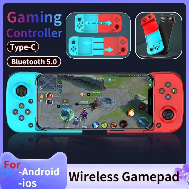 Новый беспроводной геймпад для PS4 IOS Android/переключатель ПК Bluetooth-совместимый