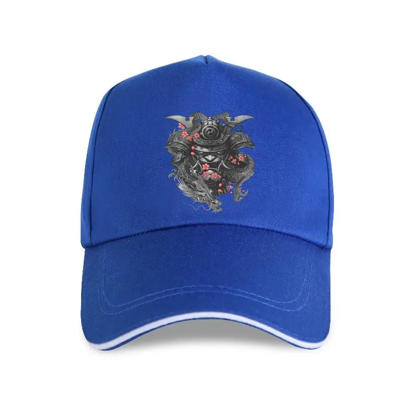 

Gorra de béisbol con estampado divertido para hombre, gorro de béisbol con estampado divertido, color gris, máscara de Samurai,