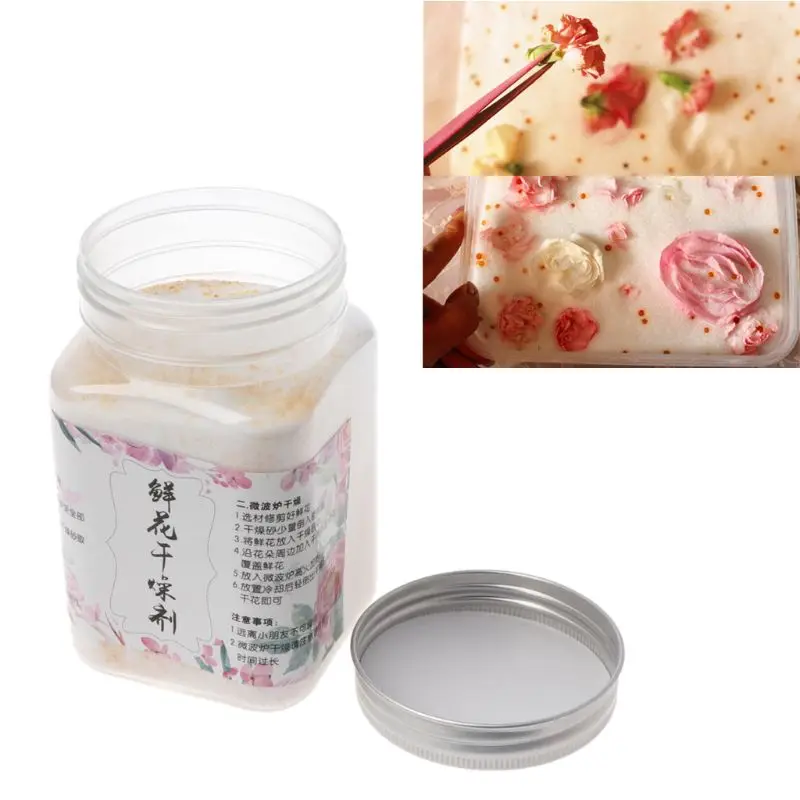 

Silica Gel Flower Drying Compound with Fine Consistency 0.55 Pound DIY Art Craft 40GB