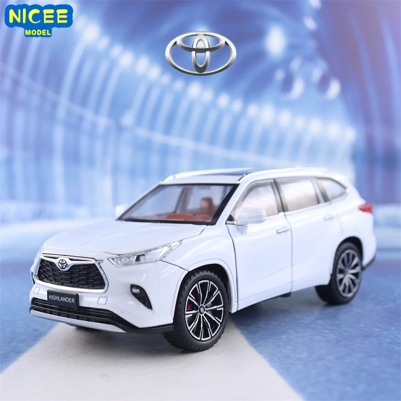 

Модель автомобиля Toyota HIGHLANDER, 1:24, металлическая, со звуком