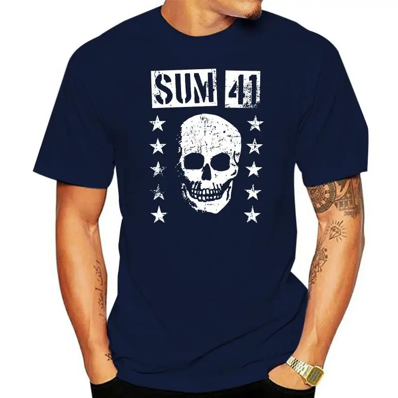 

Футболка с рисунком гоночной шерсти Sum 41
