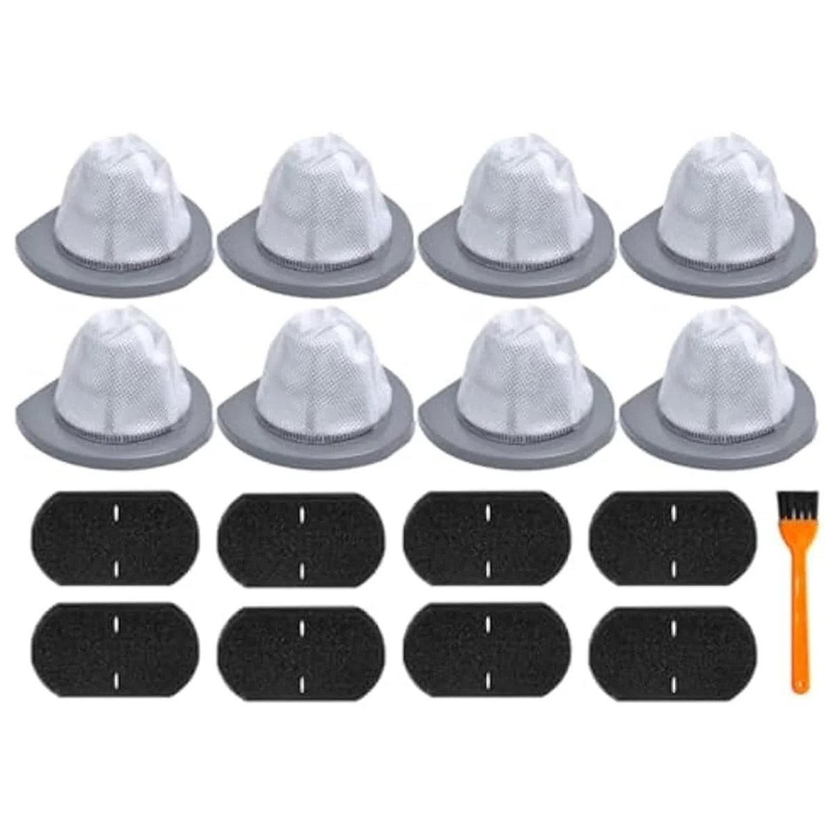 8 упаковок 2033 Вакуумный фильтр для пылесоса без мешка с перьевым весом 20331 20333 20334