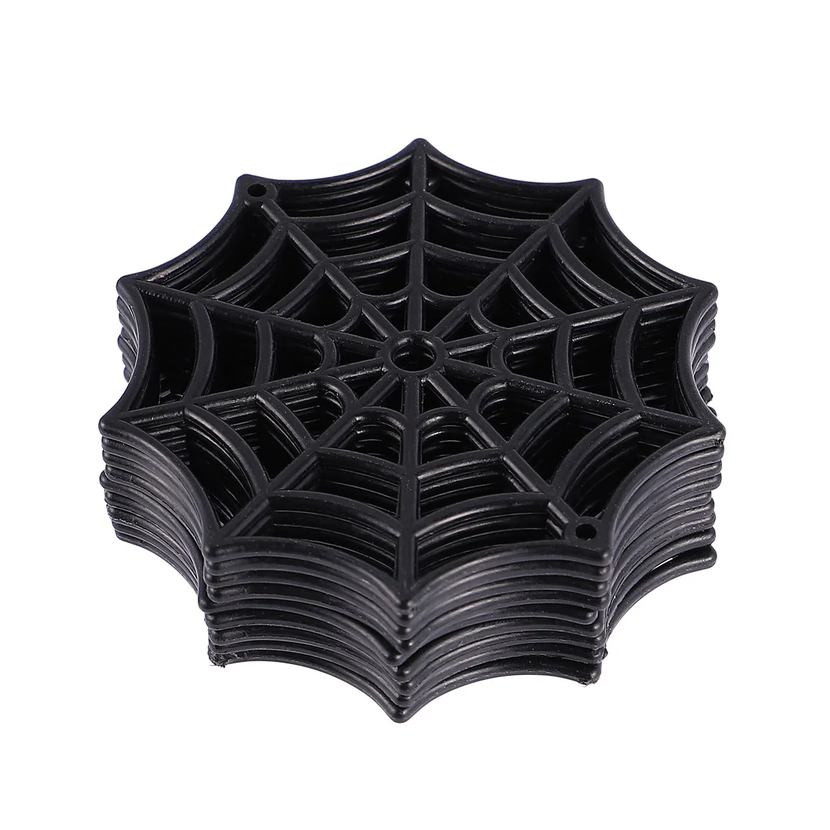

50Pcs Spider Web Cobweb Spider Web for Decoration ( Black )