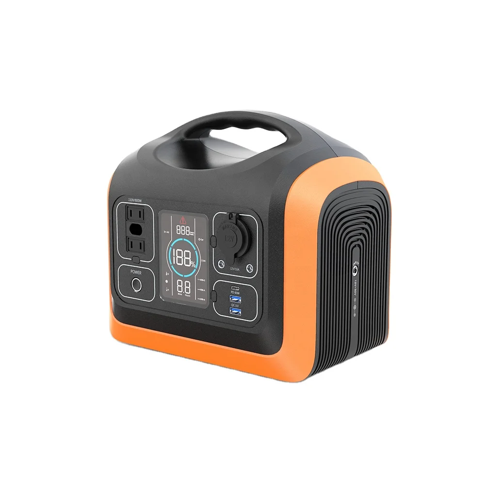 

600W Solar Power Station Amazon Top Seller Outdoor Backup Camping Portable Panels Solar Generator Portable Power Station