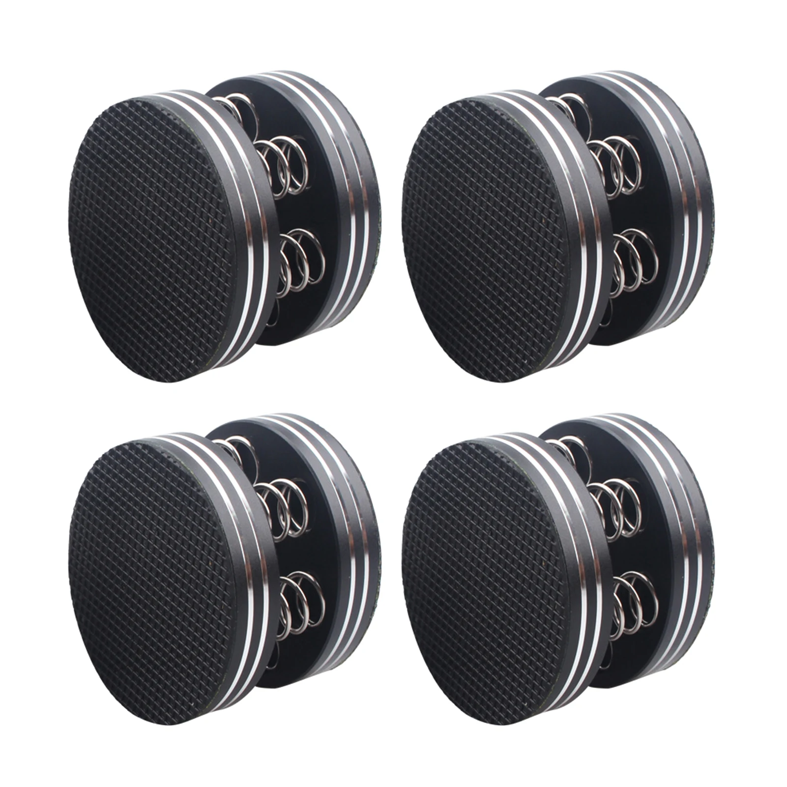 

4pcs Stand Audio Vibration Adjustable Height Spring Damping Pad Shock Spikes Amplifier Anti Slip CD DVD Player For Speaker