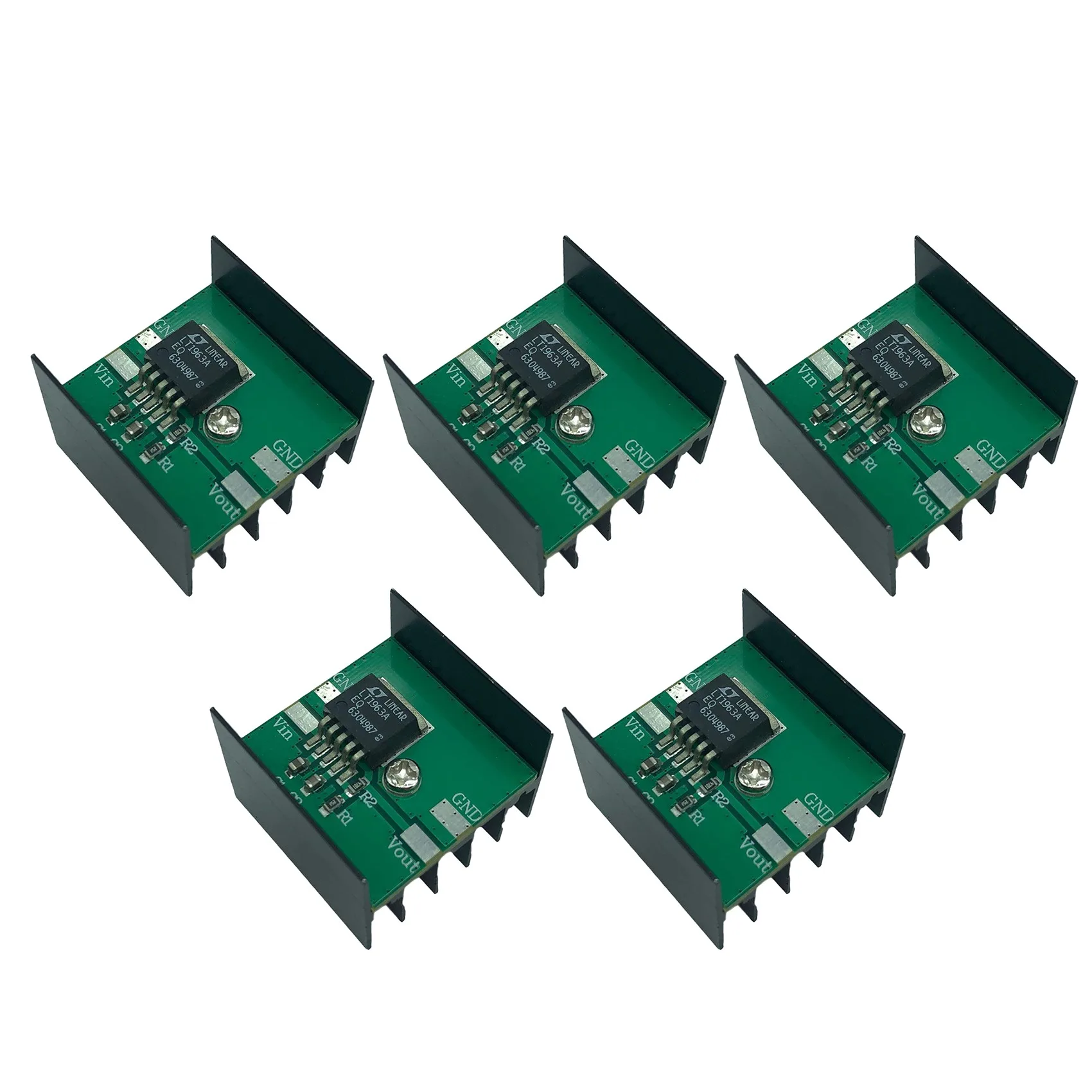 

5PCS Ultra Low Noise Power Module LT1963 Power Board / 5V Power Module