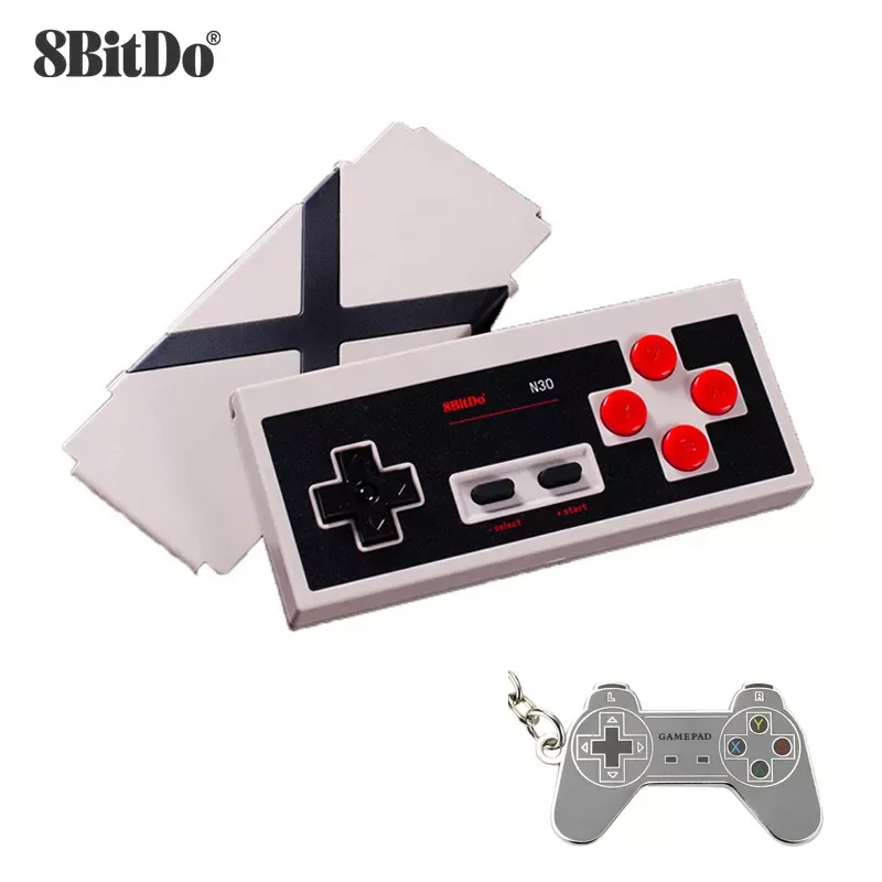 

N30 Black Wireless Controller Bluetooth Gamepad for Nintendo Android MacOS Window