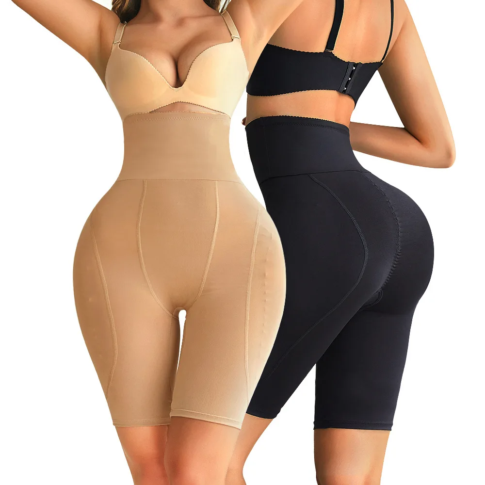 Fajas Reductora Butt Lifter Waist Trainer Body Shaper Corset High Waist Shapewear Women Hip Enhancer Tummy Control Pad Panties