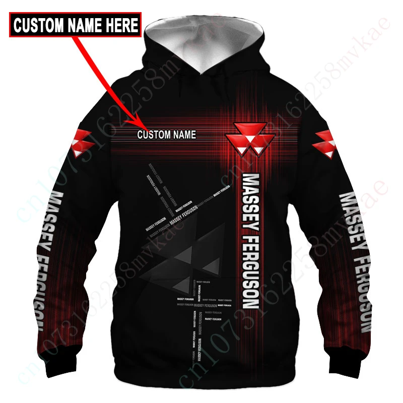 

Massey Ferguson Essentials Streetwear Harajuku Zip Hoodies Casual Oversize Hoodie 3D Printing Sweatshirt Anime Men's Clothing