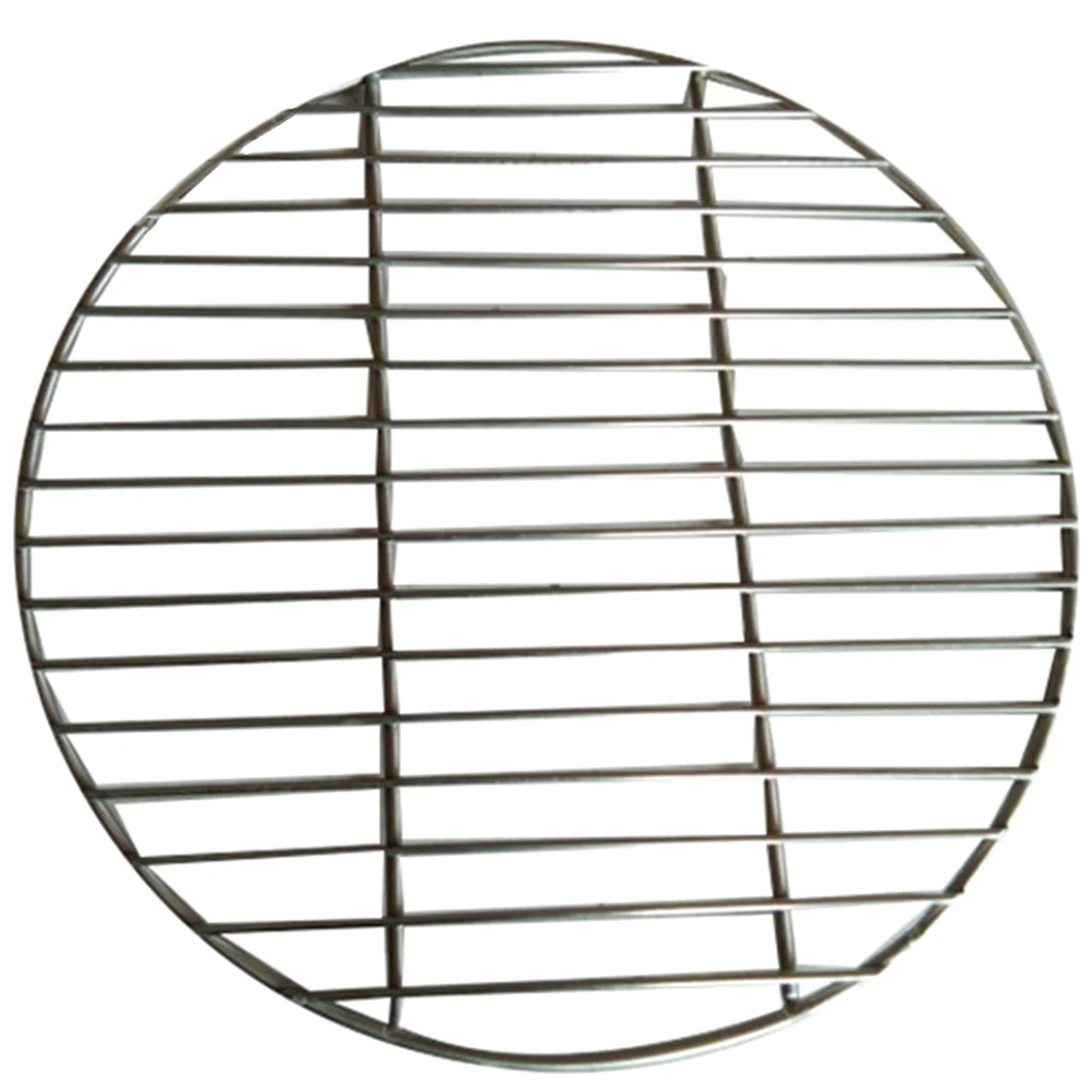 

Iron Wire Grill Mat Mesh Barbecue Accessory Outdoor Accessories Grilling Camping Bbq Net Stainless Steel Grid Network Round