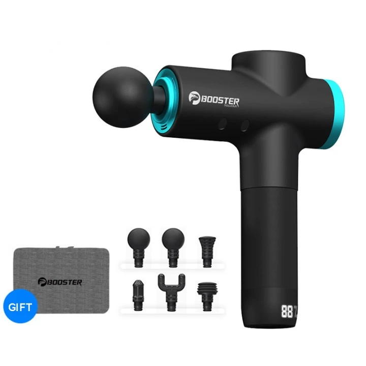 

BOOSTER M2-12V LCD Display Massage Gun Professional Deep Muscle Massager Pain Relief Body Relaxation Fascial Gun Fitness
