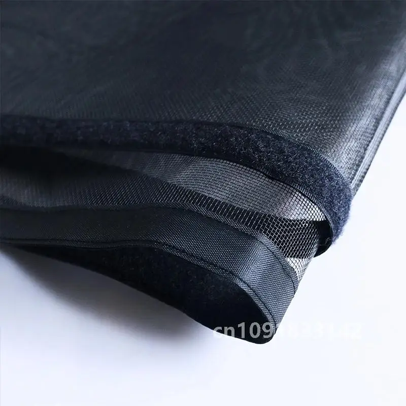 DTGJ Магнитный экран для окон москитная сетка черный воздушный тюль занавески