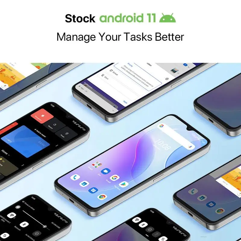 global version umidigi a11s smartphone 4gb 32gb64gb 5150 mah 16mp triple camera 6 53 hd large full display cellphone free global shipping