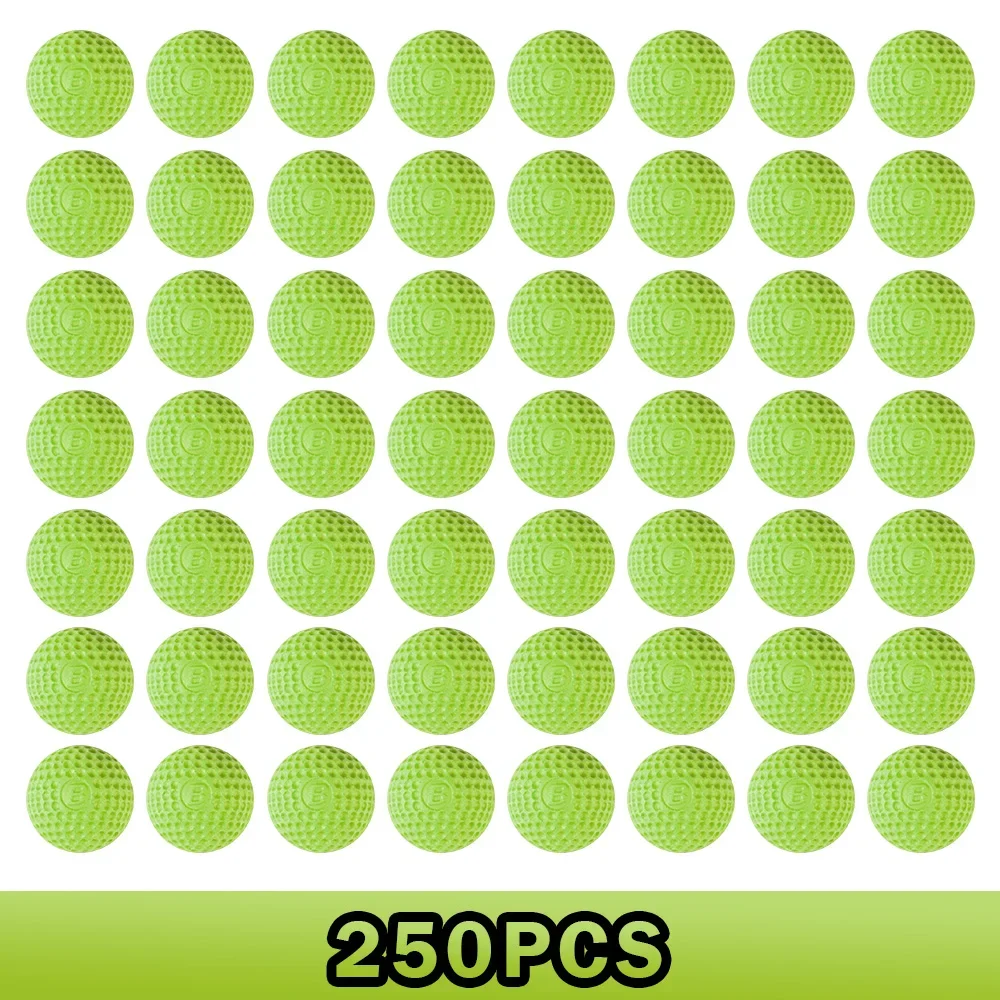25/250 зеленые пули шариковый пистолет Rival Zeus Apollo Bullets игрушечный мягкие круглые
