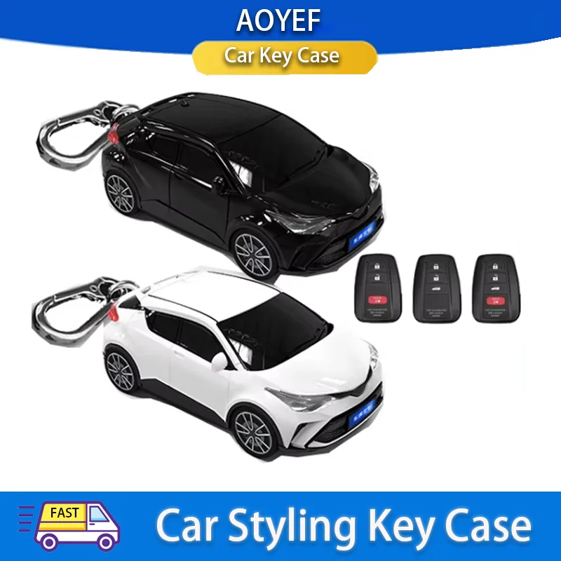 Чехол для ключа TOYOTA CHR защитный чехол модели автомобиля креативный