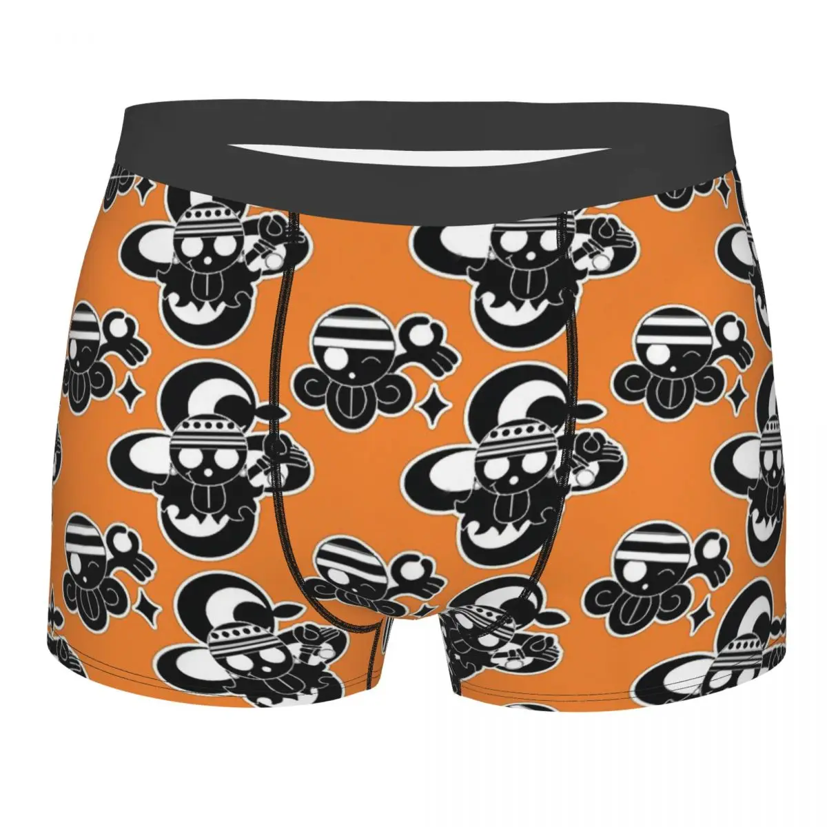 

One Piece Monkey D. Luffy Nami Jolly Roger Underpants Cotton Panties Male Underwear Ventilate Shorts Boxer Briefs