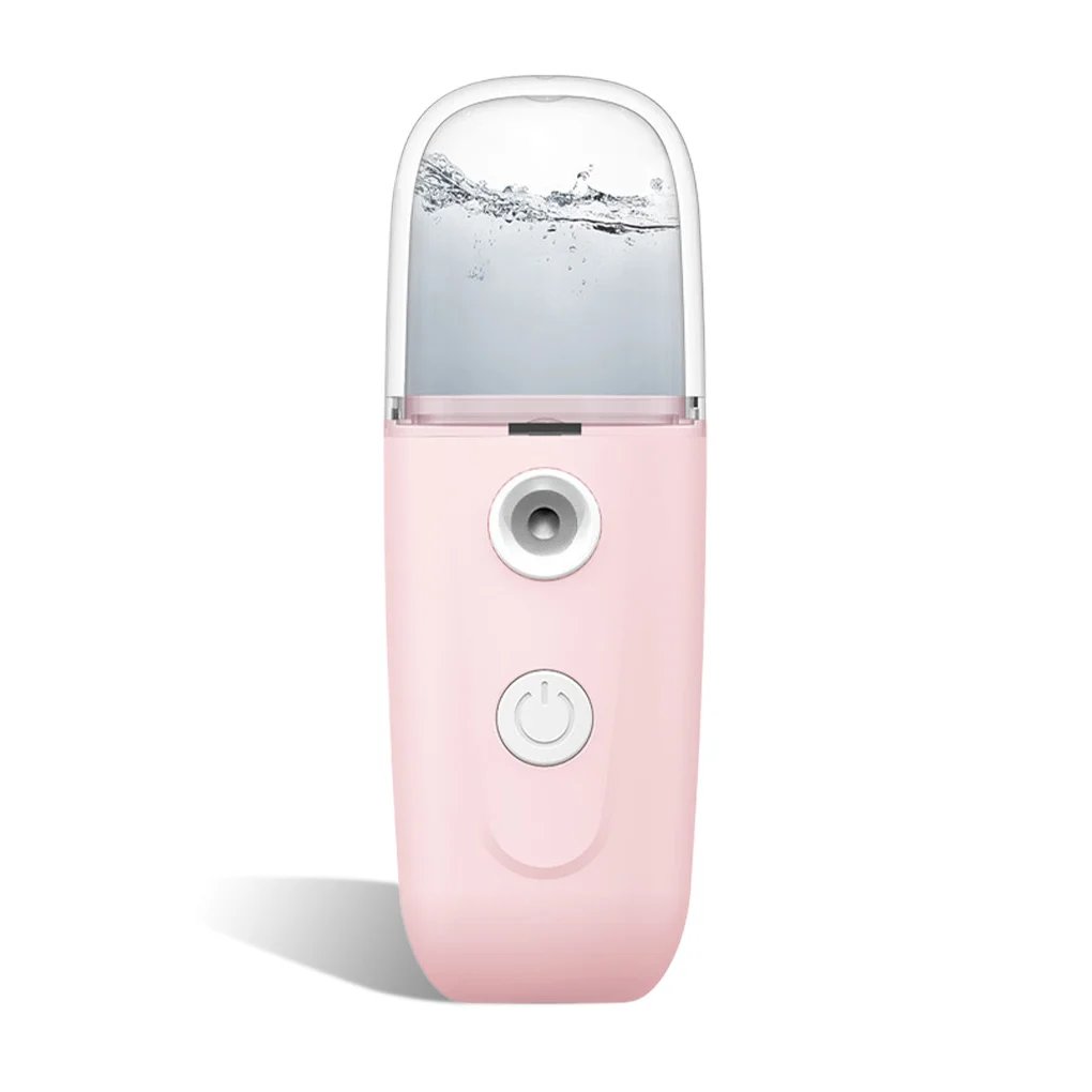 

1/2/3/5 Women Portable Face Mist Sprayer 35ml Rechargeable Humidifier Camping Button Operation Atomizer Beauty Supplies