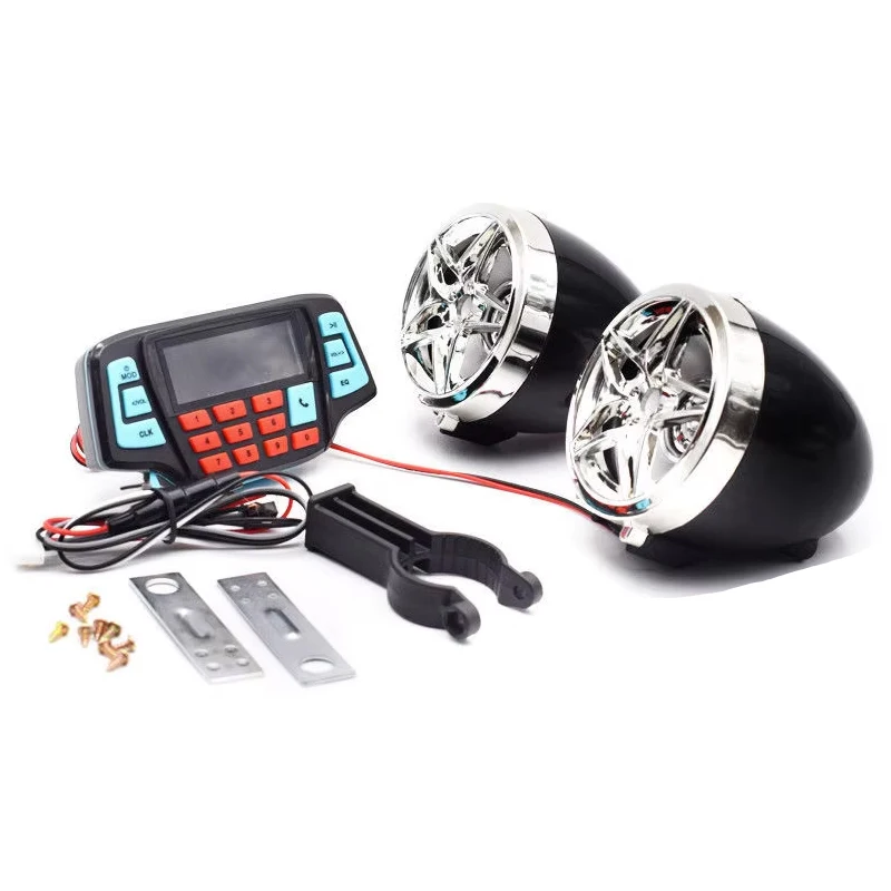 Bluetooth Мотоцикл Студия Аудио Скутер ATV Дистанционная сигнализация Динамик