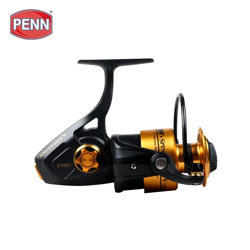 100% оригинальная спиннинговая Рыболовная катушка SPINFISHER V SSV 3500-10500 5 + 1BB полностью