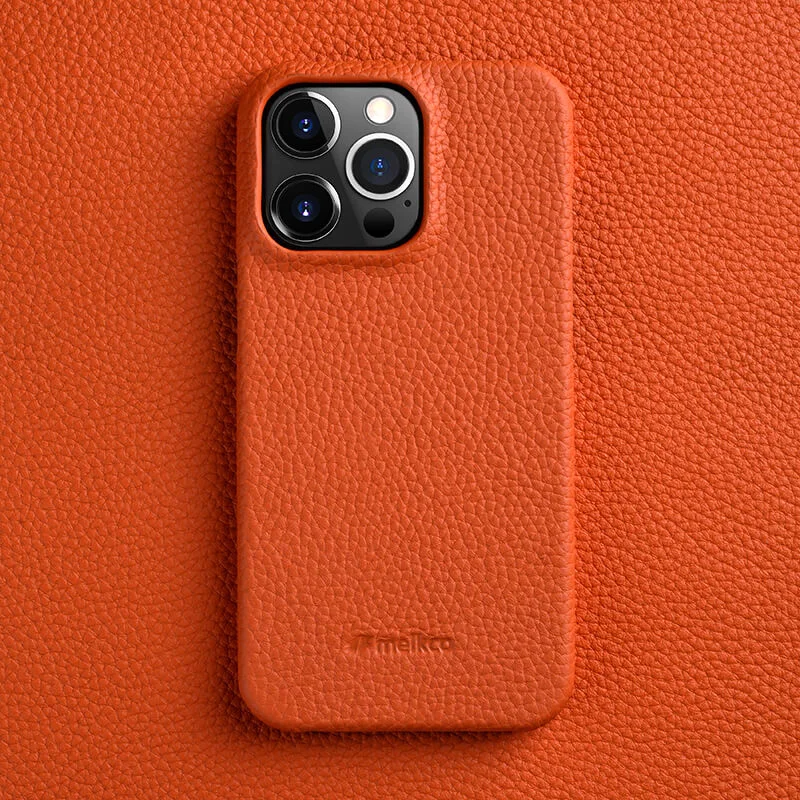 Флип-чехол из натуральной кожи для iPhone 15 Pro Max Plus