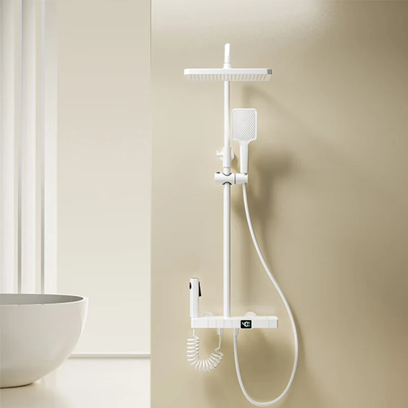 Настенный набор для ванной комнаты Душевая система серый пианино Набор