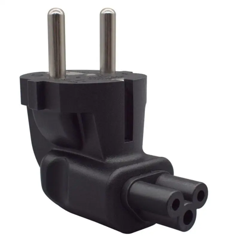 Переходник штепсельной вилки EU4 8 мм на C5 прямоугольные разъемы папа-мама ПВХ
