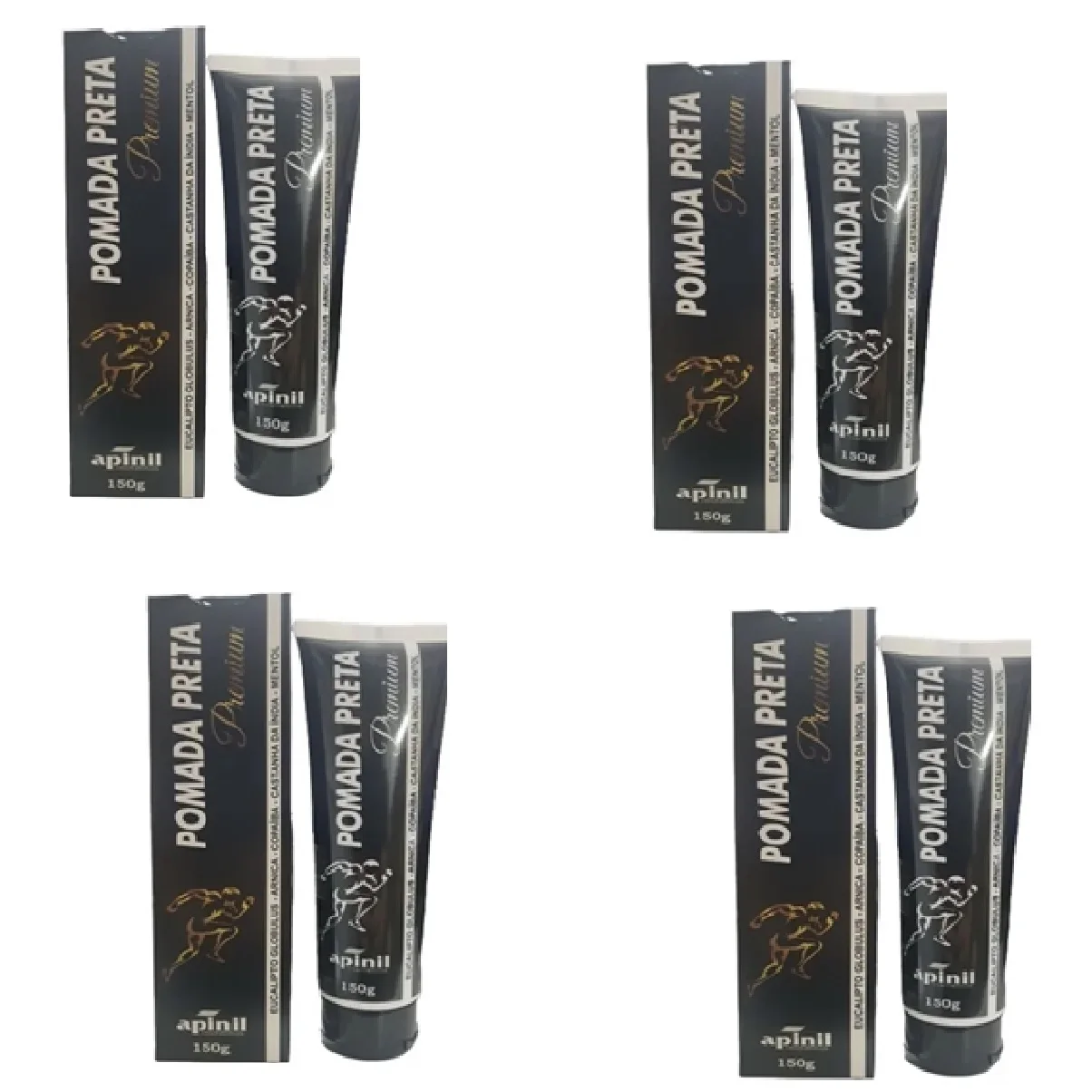 

PREMIUM PREMIUM POMADE 150g Massager Gel Kit 4 Un.