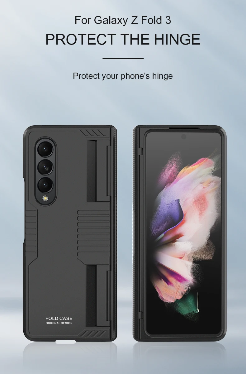 Kup 360 All Inclusive Etui Do Samsung Galaxy Z Fold3 5G Przypadku Galaxy Z Krotnie 3 Zawias Przyciąganie Ochrony Pokrywa