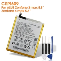 original replacement phone battery c11p1609 for asus zenfone 3 max 5 5 zc553kl x00dda zenfone 4 max 5 2 zc520kl 4120mah