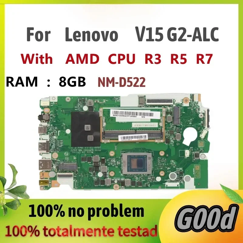 

Материнская плата NM-D522 для ноутбуков Lenovo ideapad V15 G2-ALC V14 G2 ACL
