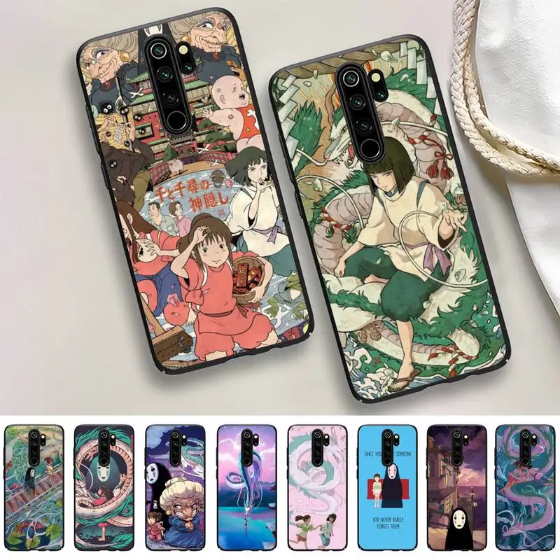 

Cartoon Studio Ghibli Spirited Away Phone Case for Redmi 5 6 7 8 9 A 5plus K20 4X S2 GO 6 K30 pro