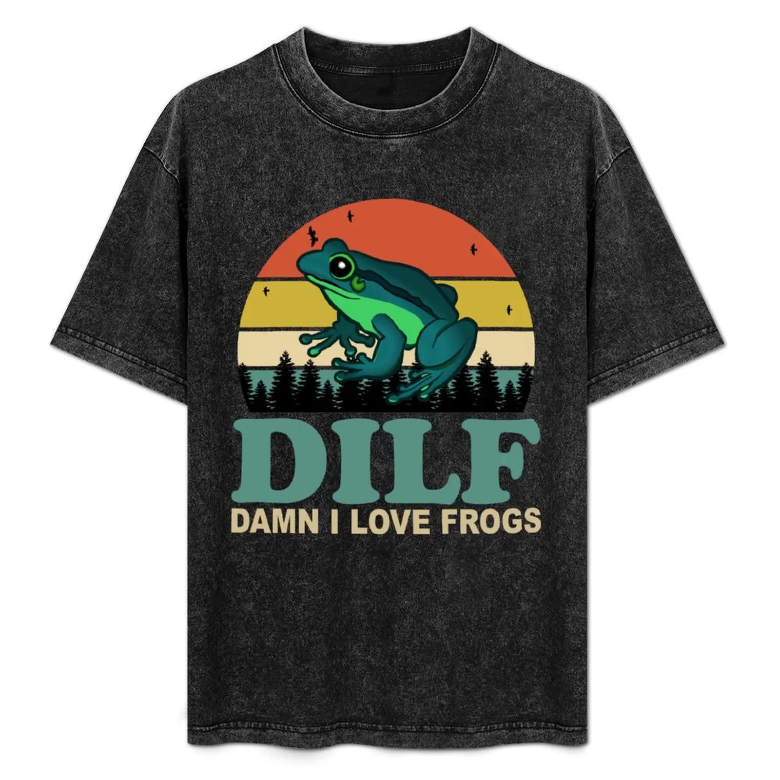 DILF Damn I Love Frogs футболка хлопок