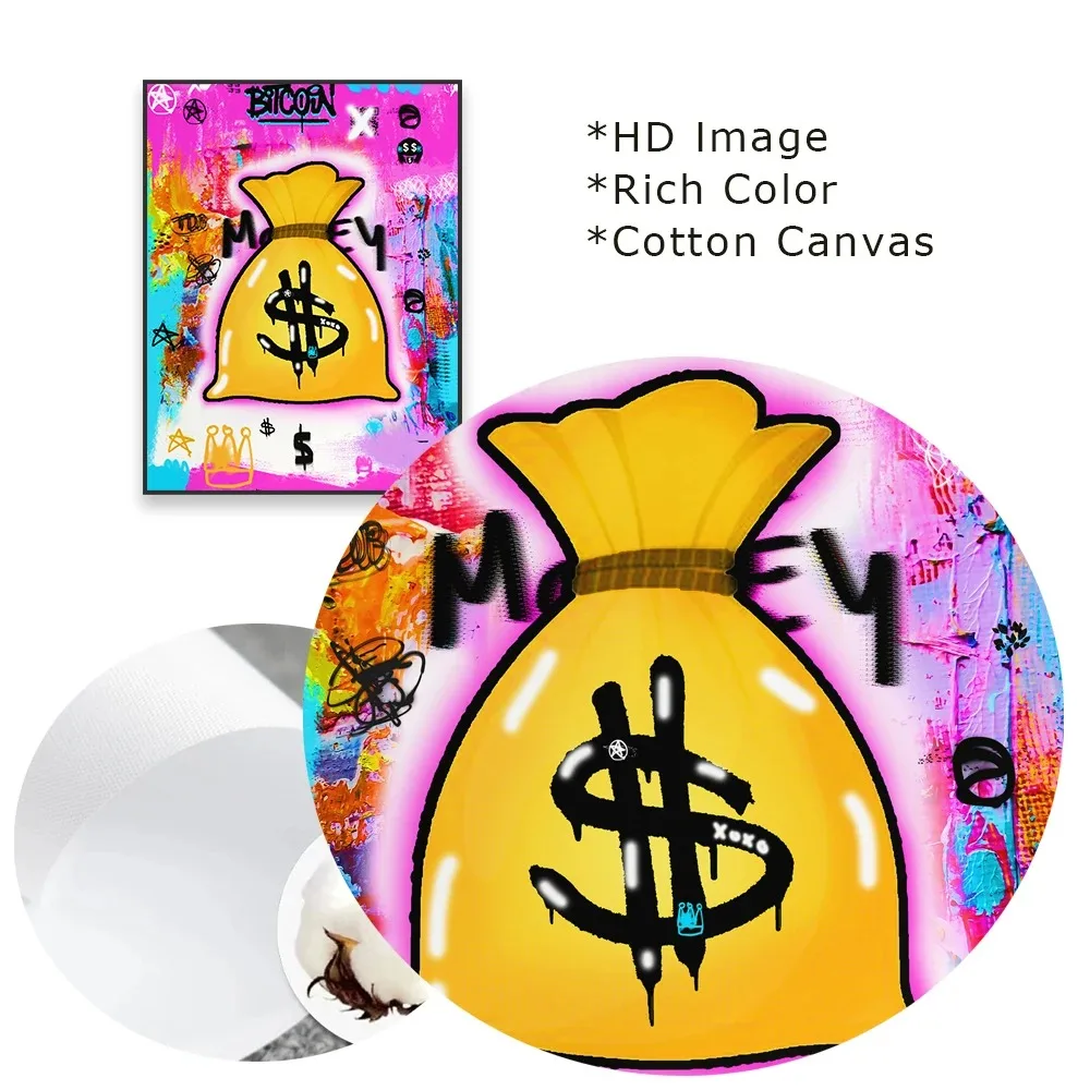 Disney Микки Маус Настенное Искусство Граффити Мультфильм Дональд Дак Принты