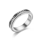Кольцо с бриллиантами PR5, кольцо с поворотом на удачу, модное ювелирное украшение, подарок для пары