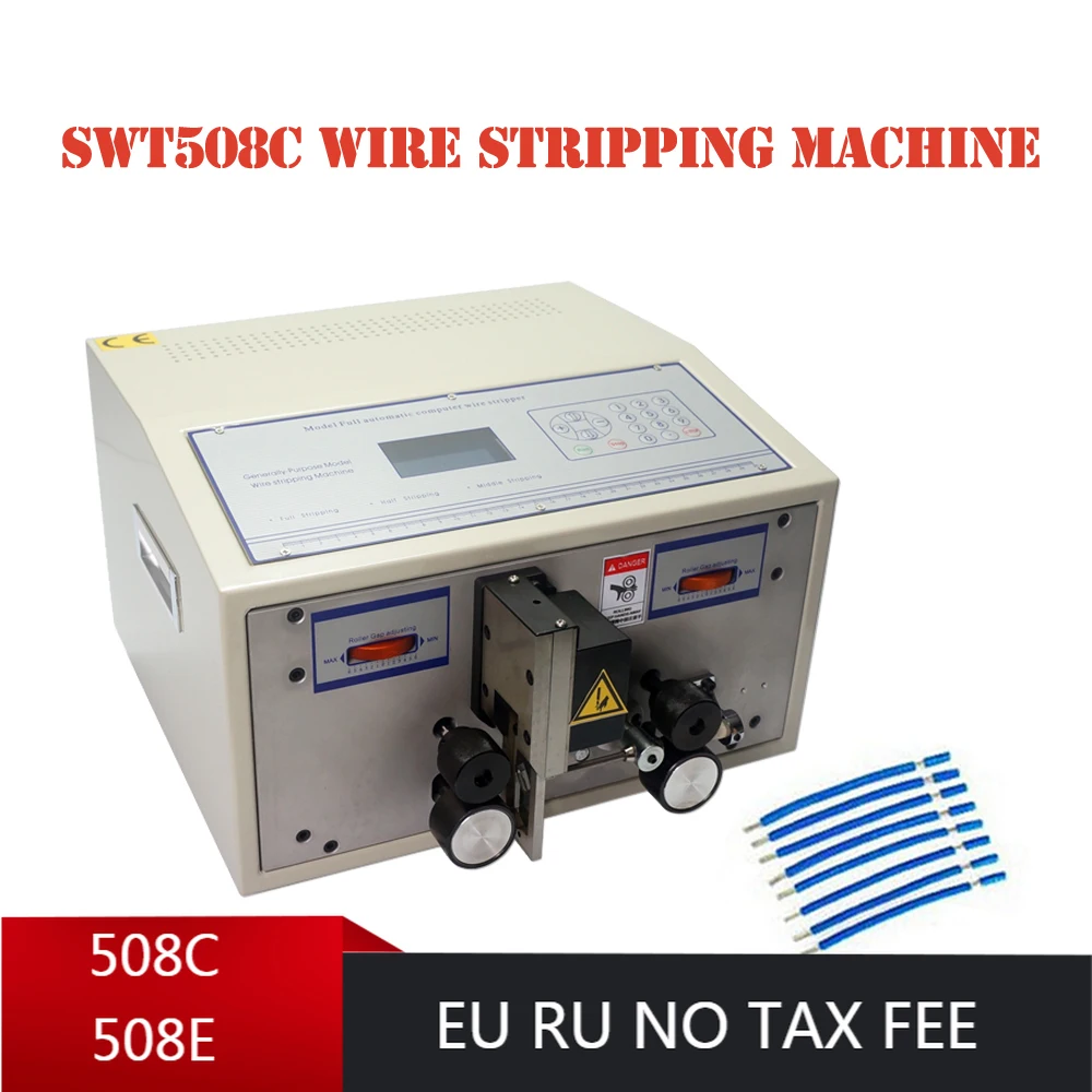 

Автоматический инструмент для зачистки проводов SWT 508C 508E, инструмент для зачистки проводов 1 мм-2, 5 мм2 0,1-8 мм2