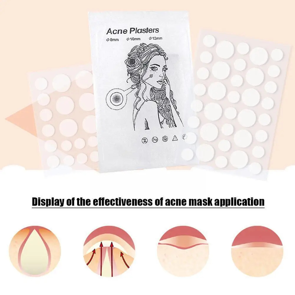 24/36Patches Invisible Acne Removal Patch Fast Absorb Remover beauty Secretions Care Acne Acne Mask Masks Skin M7P3