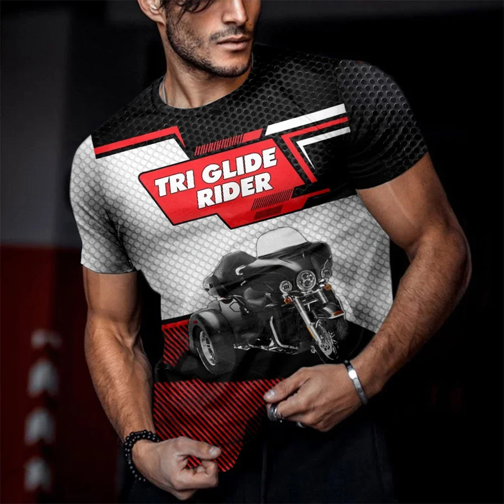 

New 3D Three Glider Men's Leisure Sports Short Sleeves High Quality Breathable Personalized Clothing Outdoor Large Cycling Suit
