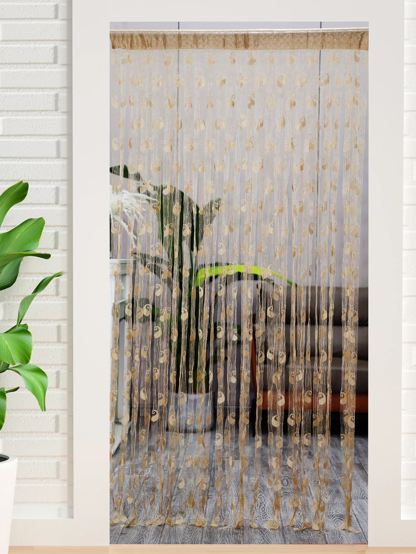 Корейская занавеска-кольцо для ушей штора с кисточкой фотозанавеска занавеска