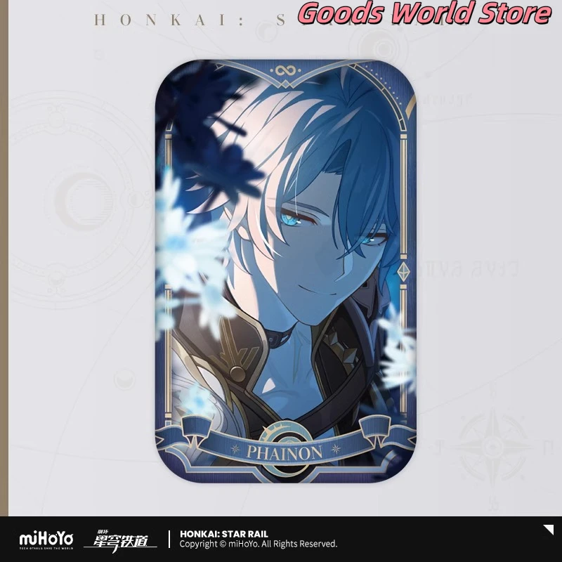 Оригинальный значок фигурки Mihoyo Honkai Star Rail Aglaea Tribbie Anaxa Hyacine Mydei Cipher Castorice Phainon