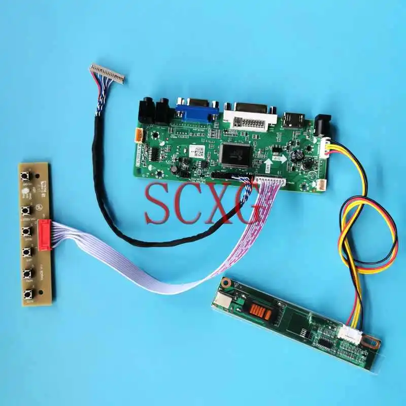 

Плата контроллера матрицы ЖК-дисплея подходит для ITXG76 ITXG77 NL10276BC28 20-контактный LVDS 1-CCFL 14,1 "VGA DVI HDMI-совместимый комплект 1024*768