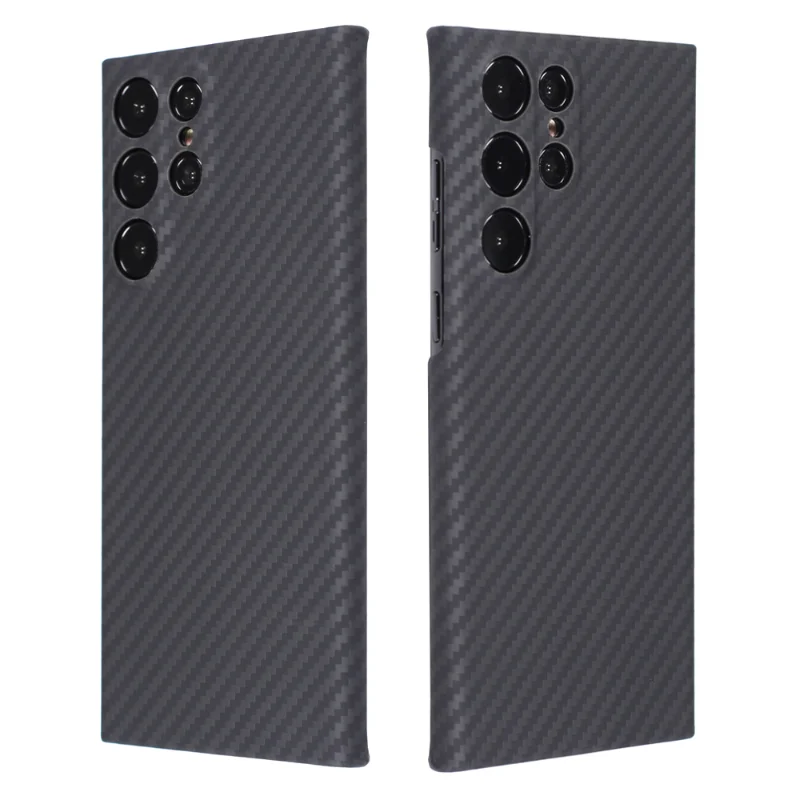 Carbon Fiber Case For Samsung S22 Ultra Case Aramid Fiber Anti-fall Shockproof Phone Shell for Samsung Galaxy S23 Ultra Cover