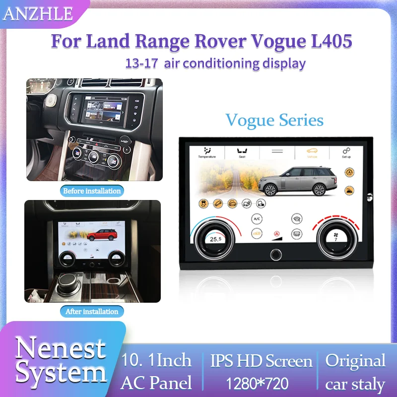 

Панель переменного тока ANZHLE для Range Rover Sport L494 Vogue l405 2013-2017 с режимами ночи или дня Кондиционер Plug and play