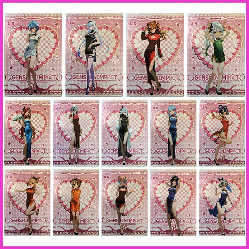 Аниме История Богини Редкая UR Преломление Игра Коллекционная Карта Nahida Nilou Shenhe